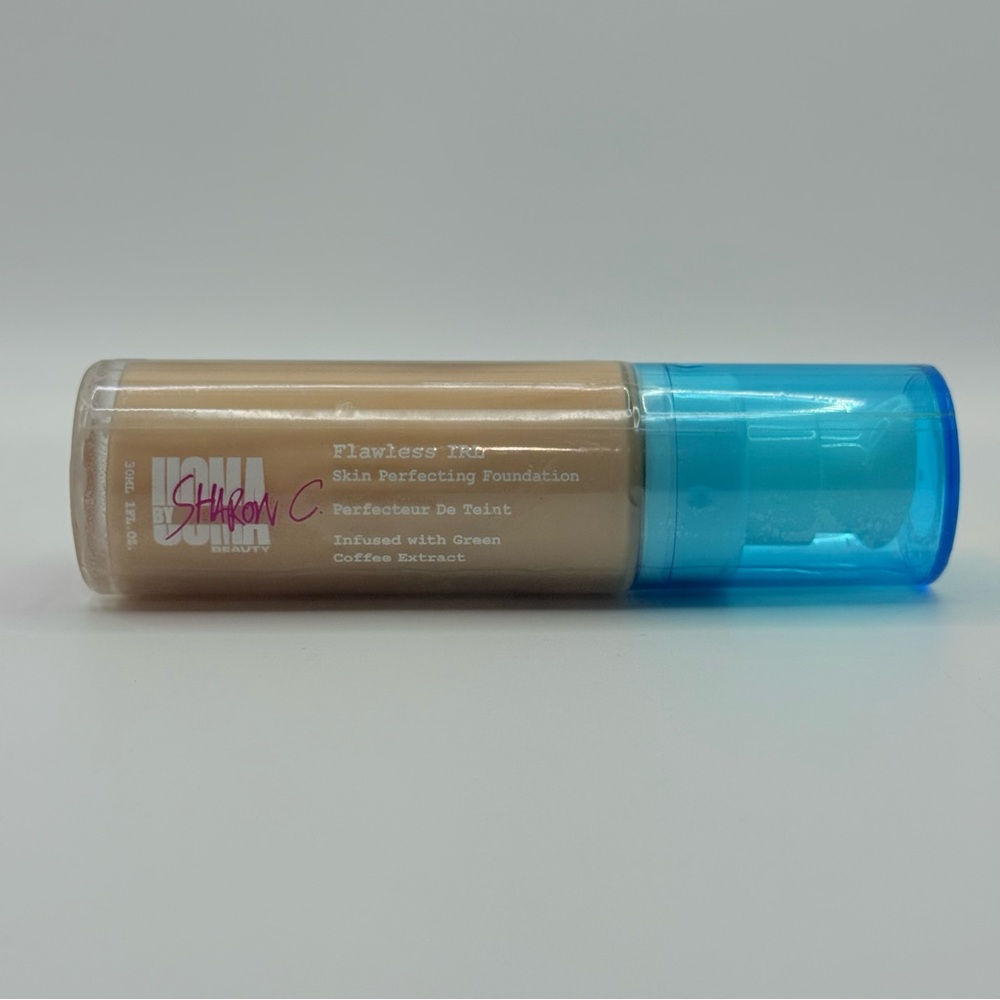 Uoma by Sharon C Flawless IRL Skin Perfecting Foundation, Fair Lady T3
